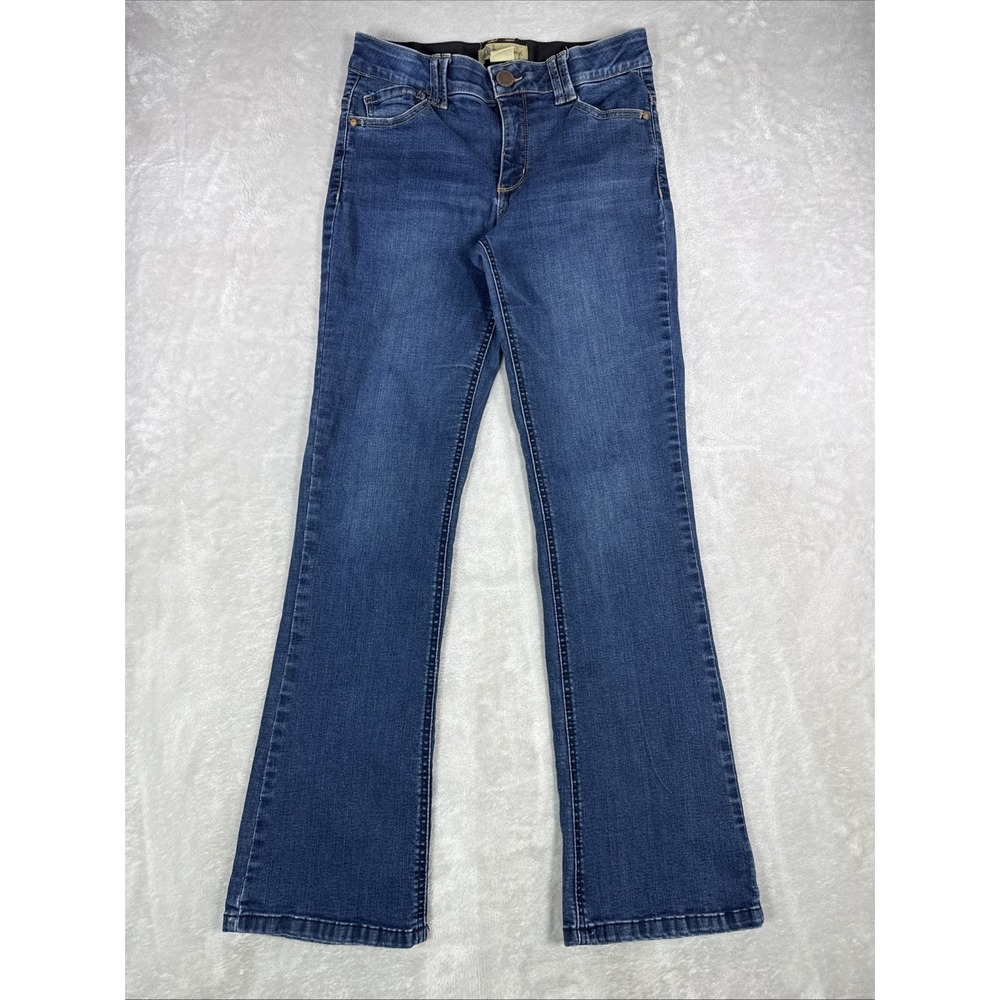 Democracy "Ab" Technology Bootcut Jeans Women Size 6 Blue Stretch 29X30